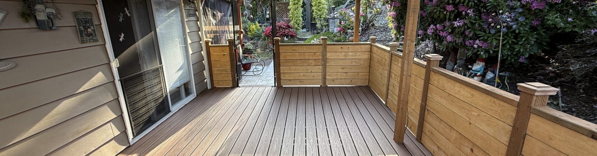 Trex decking