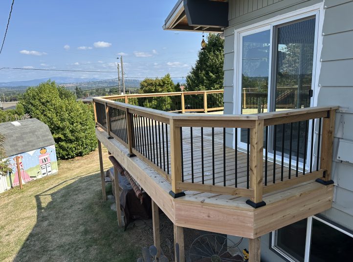 Cedar Deck Resurfacing 1