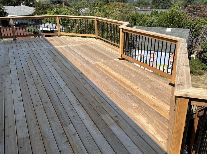 Cedar Deck Resurfacing 6
