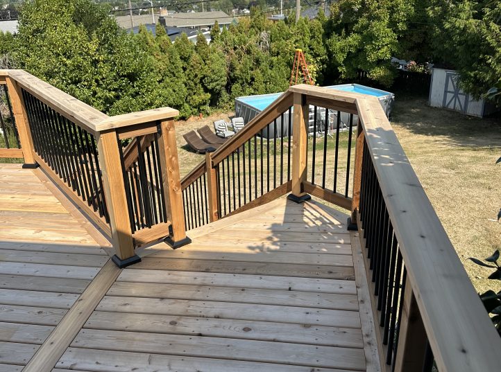 Cedar Deck Resurfacing 12