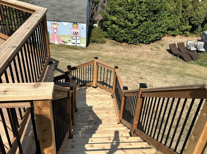 Cedar Deck Resurfacing 10