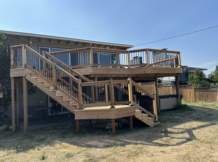 Cedar Deck Resurfacing 8