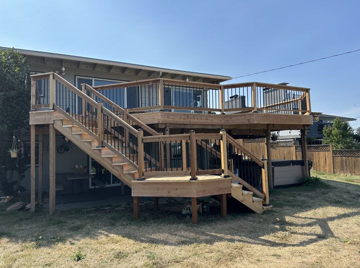 Cedar Deck Resurfacing 15