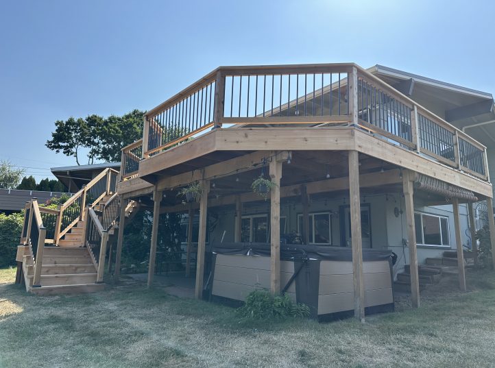 Cedar Deck Resurfacing 20