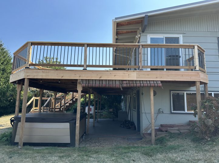 Cedar Deck Resurfacing 21