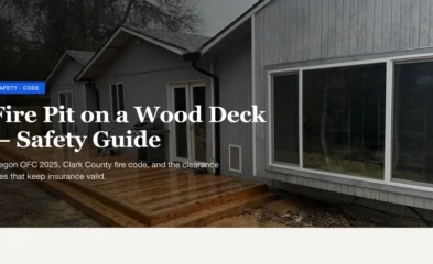 Can You Put a Fire Pit on a Wood Deck? A Builder’s Safety Guide